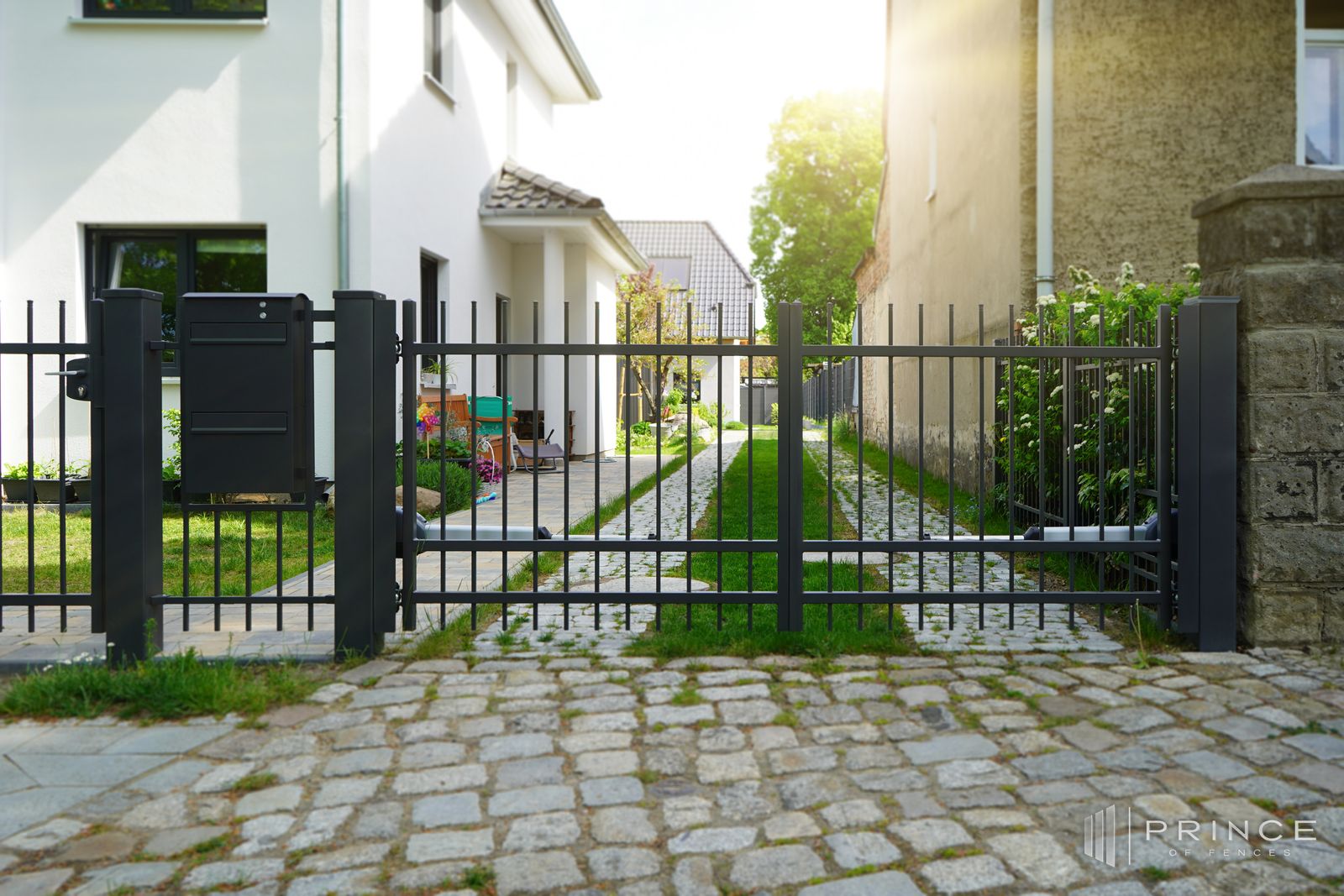Caelum 15 – Zweiflügeliges Schwenktor mit Antrieb